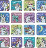 Paper Projects Magical Unicorns Reward Chart Sparkly Stickers Pink Reusable view 5