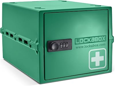 Lockabox One Premium Lockable Medicine Box 10L Made in Britain