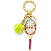 FILMOON Sport Keychain Cute Badminton Tennis Purse Hangdbags Charm Trendy Key Chain Accessory