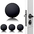 XoYoZo Door Stoppers Wall Protector Buffer Guard Doorknob Door Handle Bumper Self Adhesive Silencer Soft Rubber Crash Pad for Home Office