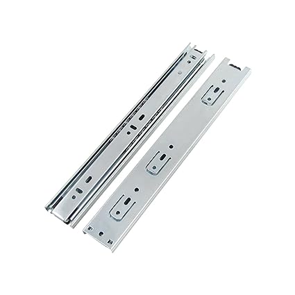 Double Fully Extension Ball Bearing Drawer Slide Runners Heavy
