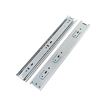 Double Fully Extension Ball Bearing Drawer Slide Runners Heavy