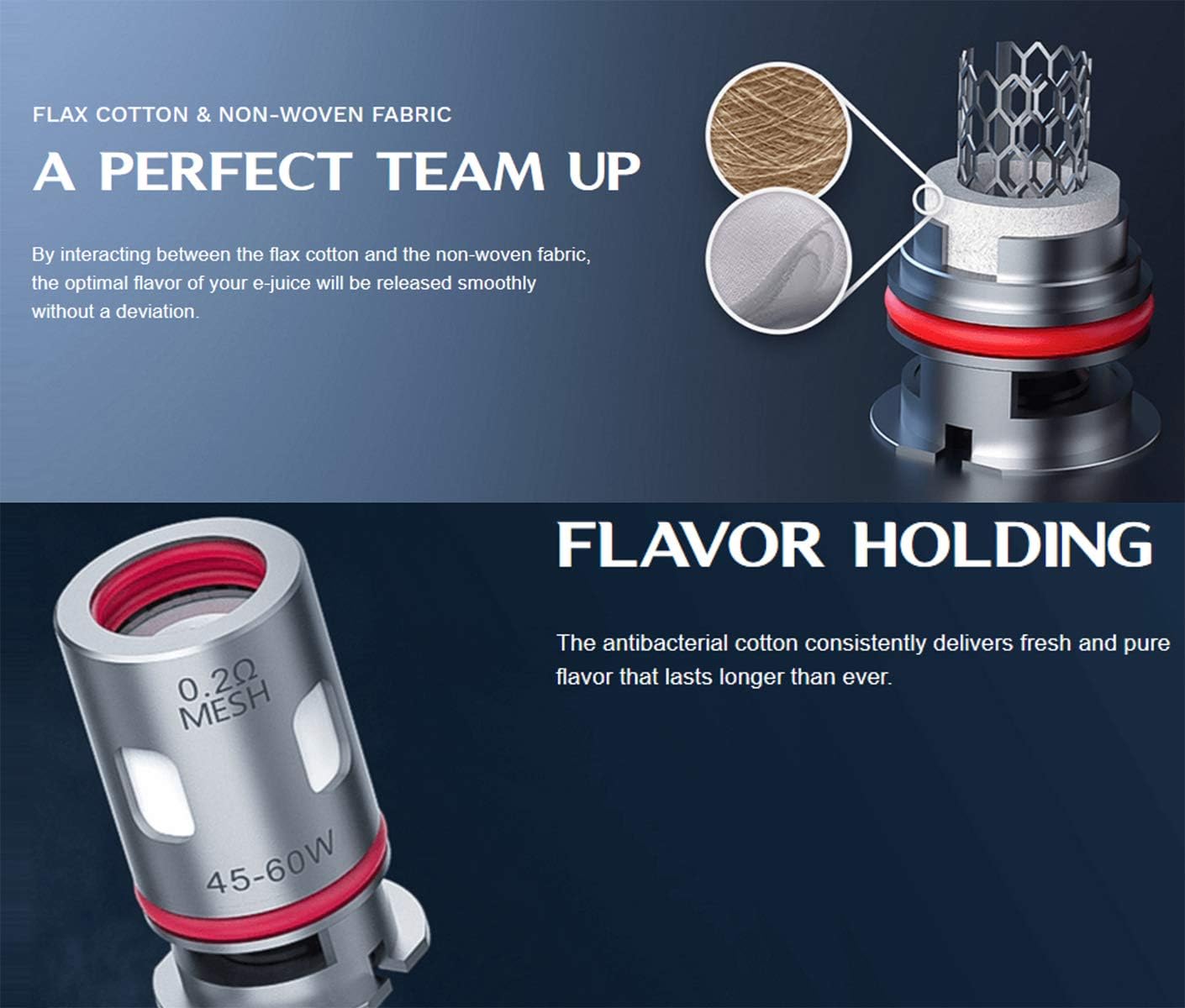 Vaporesso GTX Mesh Coil Heads 0.8Ω (5 pcs) for PM80 SE/ PM80/ XIRON/GEN Nano/GTX One/ PM30 Kit E Cig, No Nicotine - Image 4
