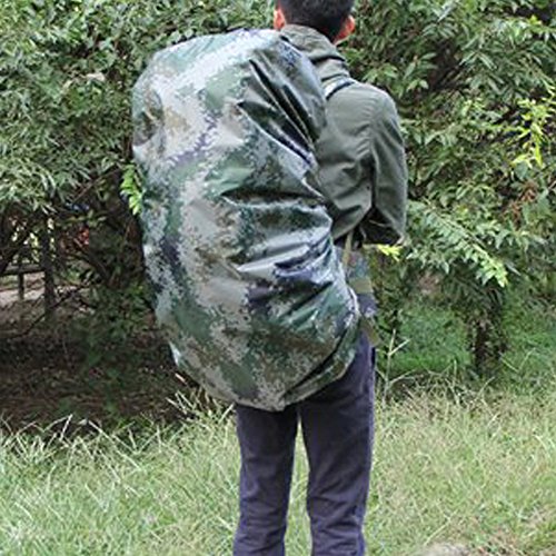 PolarLander 60-80L Rain Cover for Backpack Luggage Waterproof Cover for Hiking Camping Traveling (Camouflage)