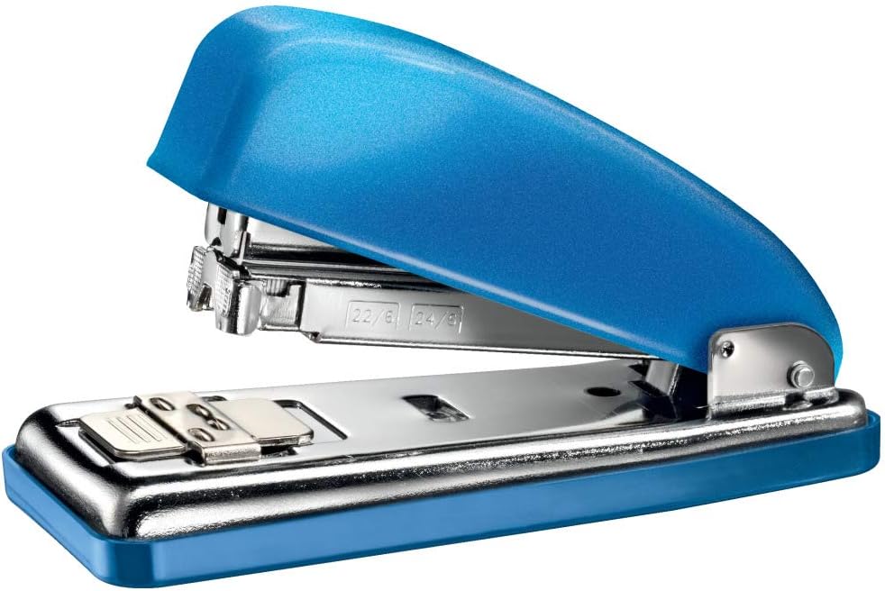 Petrus Classic Metal Office Stapler Mod. 226 Wow, Blue