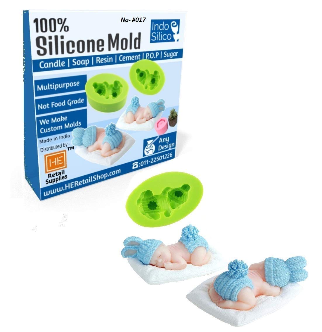 how to make a silicone baby mold