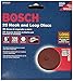 Bosch SR6R322 25-Piece 320 Grit 6 In. 6 Hole Hook-And-Loop Sanding Discs
