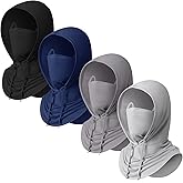 Funtery Summer Cooling Balaclava Mask, UV Protection Hood Mask Breathable Cycling Face Cover Full Head Scarf for Men Women
