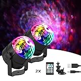 [Newest Version] Delicacy Disco Ball Party Lights