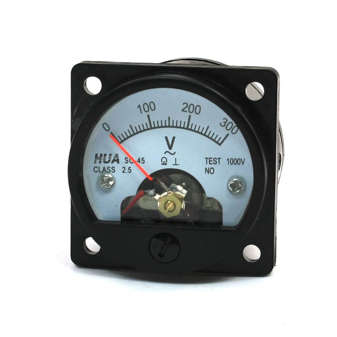 uxcell AC 0-300V Round Analog Dial Panel Meter