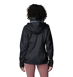 Columbia Womens Switchback IV Rain Jacket, Black, 1X