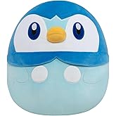 Squishmallows 14-Inch Piplup Plush - Add to Your Plush Squad, Ultrasoft Stuffed Animal Medium, Official Kelly Toy