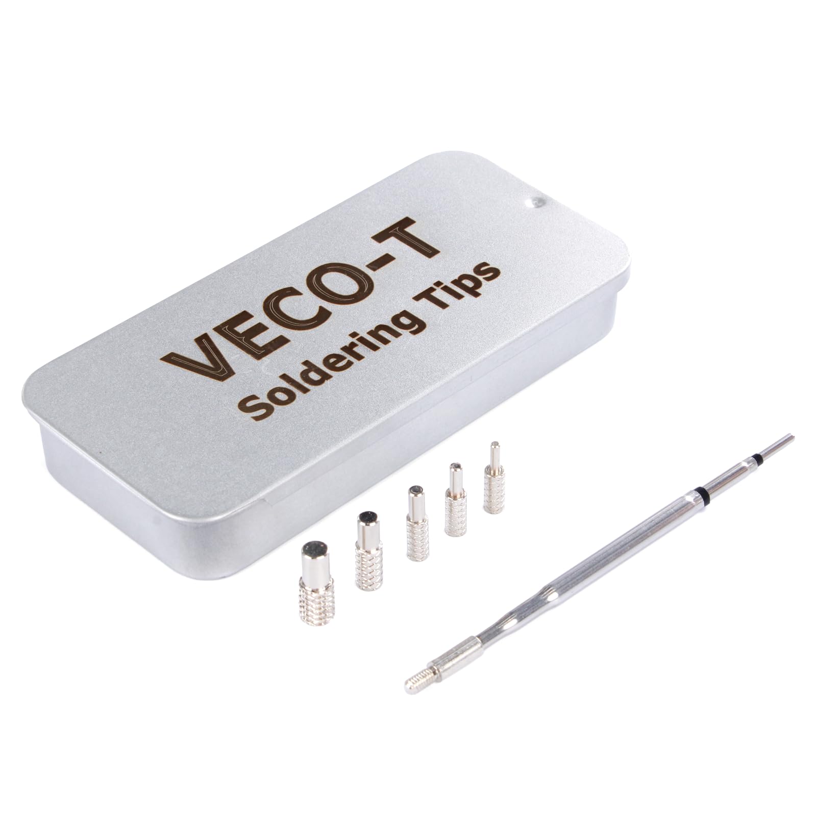 Photo 1 of Heat Set Insert Tool,Soldering Iron Tips Come with Thread inserts M2 M2.5 M3 M4 M5,Compatibe with C210 Soldering iron,3D Printing Tools
