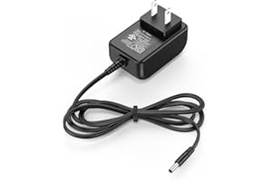 HIENADTOR 12V for Audio Technica Turntable Charger Power Cord for Audio-Technica AT-LP60X AT-LP60X-BK AT-LP60X-BW AT-LP60XBT-RD AT-LP120XUSB-BK Direct-Drive Turntable Record Player Power DC Adapter