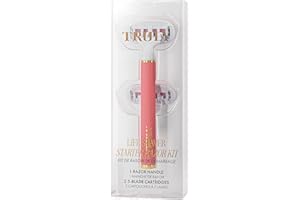 Truly Life Shaver Razor | Best Razor for Sensitive Skin | 5 Blades with Aloe & Shea Butter Infused Gel Bars | Pivoting Head & Flex-Grip Handle for Smooth, Irritation-Free Shave