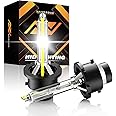 NAVOROGE Xenon D2S HID Bulbs, High Low Beam D2S HID Headlight Bulb 6000k Cool White, 35W Xenon Light Bulbs OE 85122 66240 66040 66240CBI Headlight Replacement, IP67 Waterproof,Pack of 2