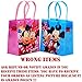 Disney Mickey Mouse Reusable Party Favor Goodie Small Gift Bags 12 (12 Bags)
