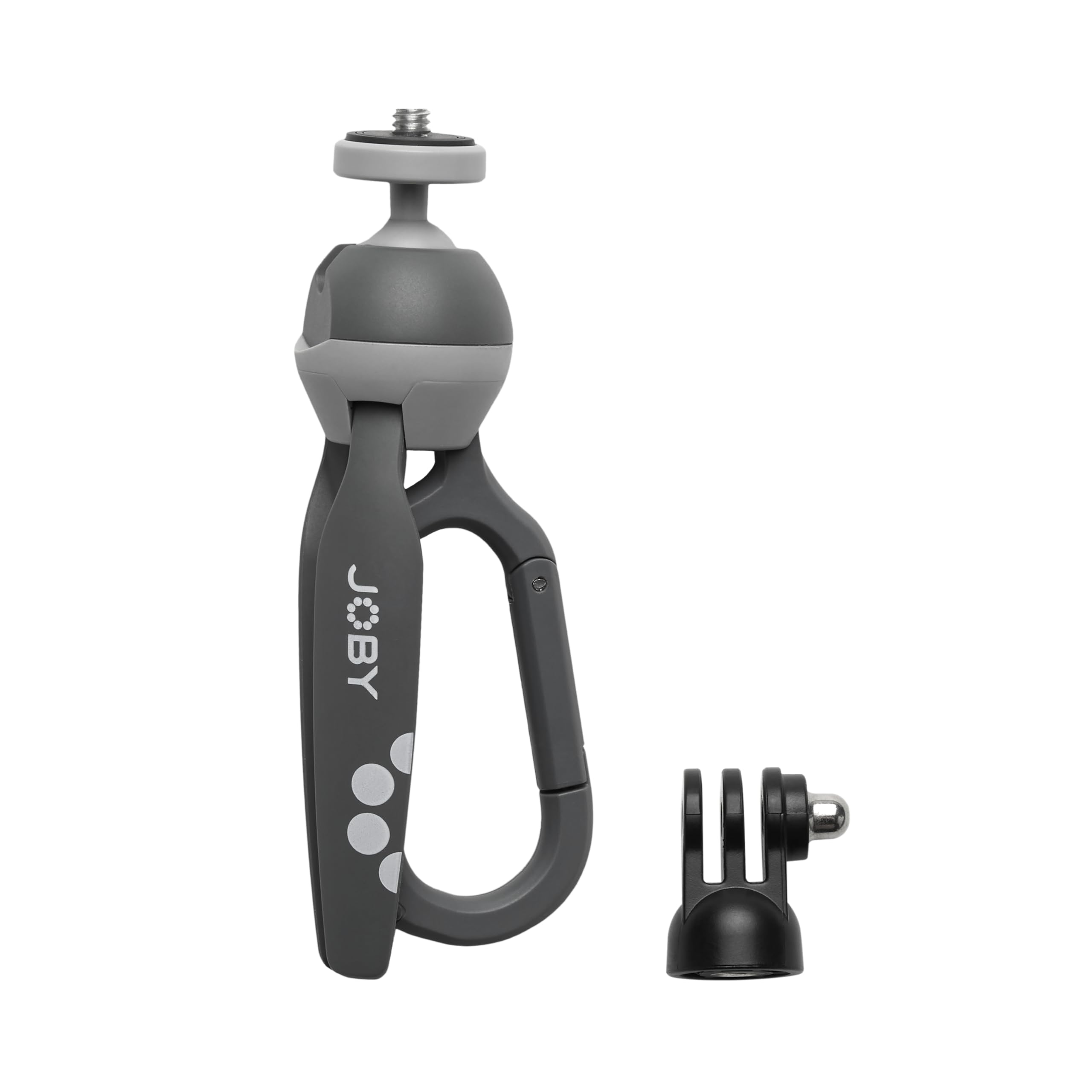 ジョビー(JOBY)ジョビー ミニ三脚 ハンディーポッド クリップ アクション Handypod 動画撮影用ハンドグリップ カラビナ クリップ 自重0.06kg 耐荷重0.5kg アルミニウム スマートフォン 動画撮影 JB01838-BWW の商品画像