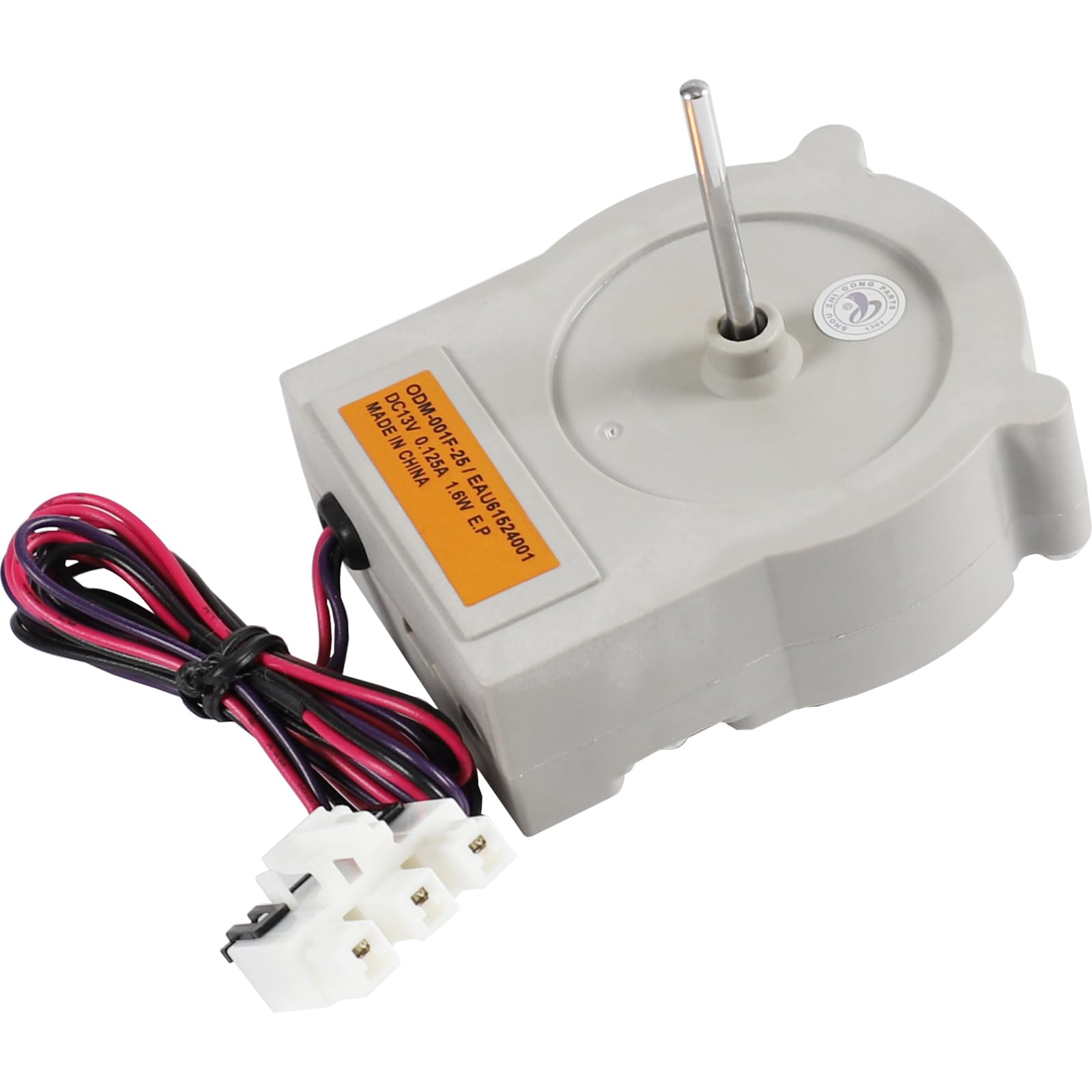 Photo 1 of EAU61524001 Refrigerator Freezer Evaporator Fan Motor Compatible with LG Part Number: ODM-001F-25 Refrigerator Refrigeration DC Fan Motor