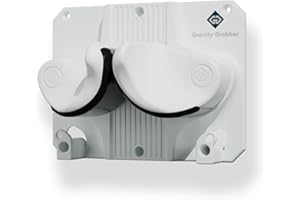 Gravity Grabber - Ultimate Ski & Snowboard Wall Rack | Secure, Non-Slip Storage | Fits Any Ski/Board | Garage Organization | Ski Storage Rack | Snowboard Storage Rack | Winter Gear Organizer | 1 Pck