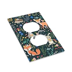 Tewujay Decorative Outlet Cover 1 Gang Cute Animals