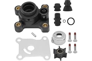 DUZFOREI Impeller Water Pump Repair Kit Replacement for 9.9HP 15HP Johnson/Evinrude Outboard Motor 394711 18-3327