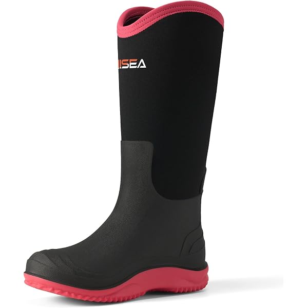 Amazon.com | HISEA Rubber Hunting Boots for Men Waterproof  display picture 1