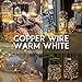 OG-EVKIN LED String Lights 6ft with 20 LEDs, 6 Packs Waterproof Copper Wire LED Strip Lights, Battery Powered by 2X CR2032(Included), for Christmas Festival Party Decorations(Warm White)
