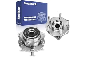 AutoShack Front or Rear Wheel Hub Bearing Assemblies Left & Right Without ABS Replacement for 2011-2015 Kia Sorento 2007-2018