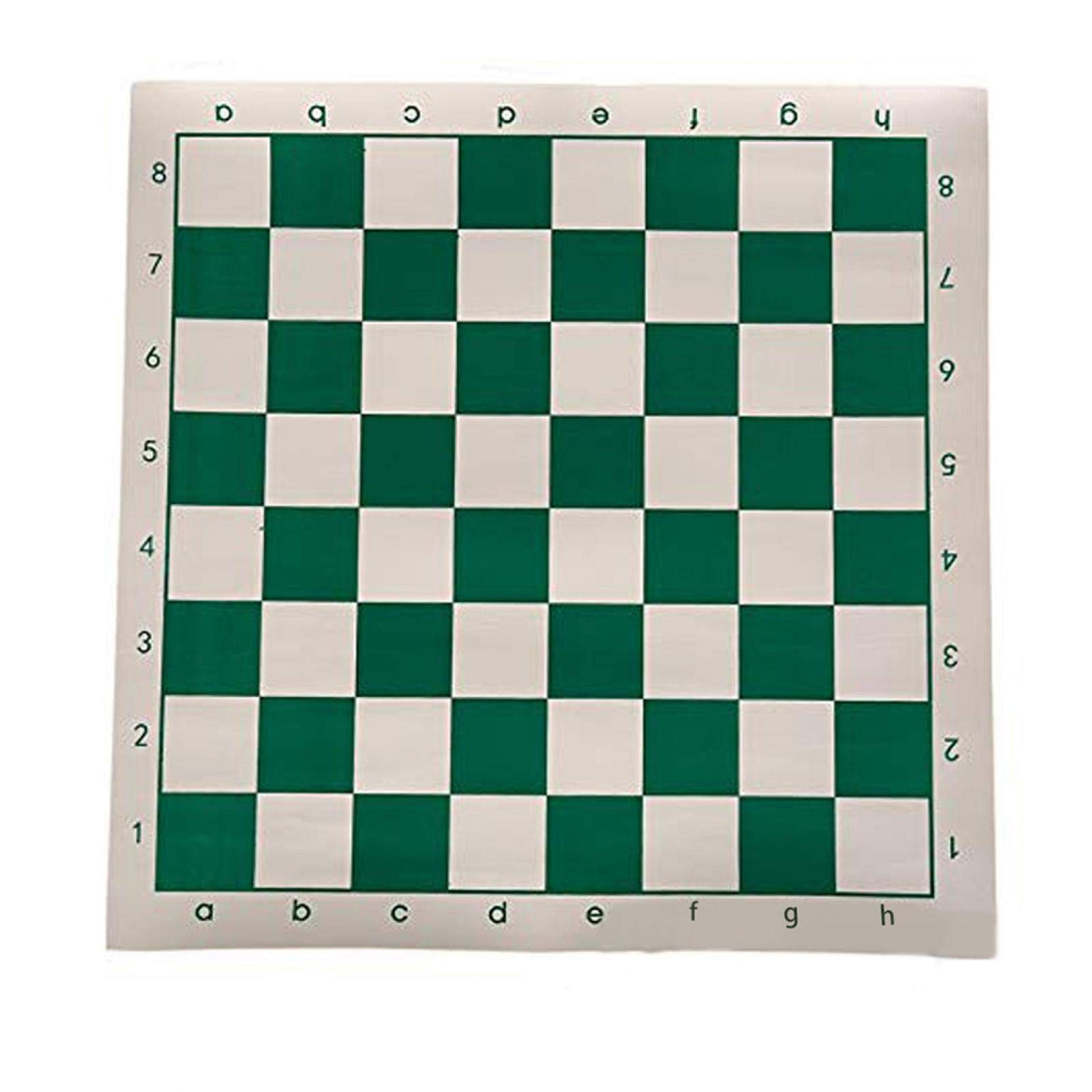 Photo 1 of KASCLINO Tournament Chess Mat, PU Leather Tournament Roll Up Chess Board, Chess Rollable Chessboard, Lightweight & Non Slip, Chess Mat for Kids and Adults(Size:42cm)