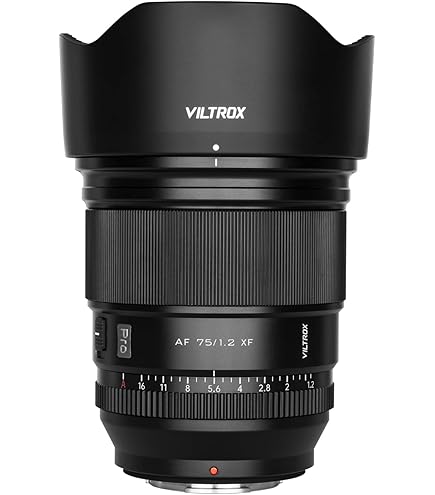 Amazon.com : VILTROX AF 75mm F1.2 Pro XF Lens for Fuji X Mount