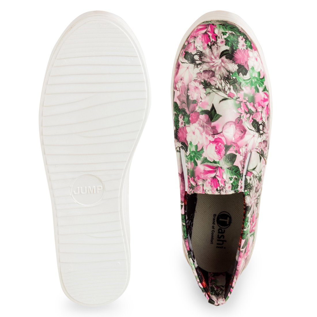 tashi women printed trendy and fashionable heels loafers