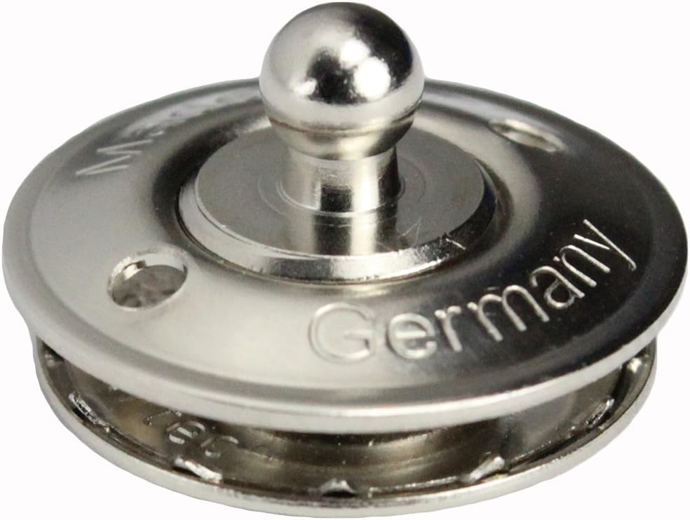 50x Loxx lower part Button Pack for Large 20 mm Nickel-Plated Brass