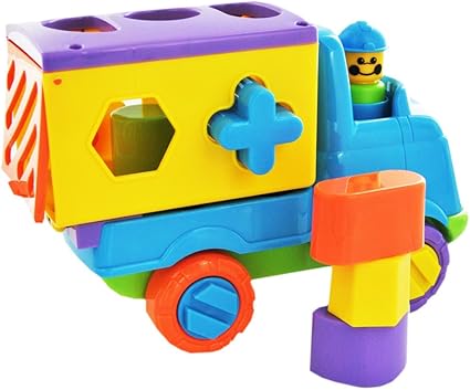 pull along shape sorting lorry