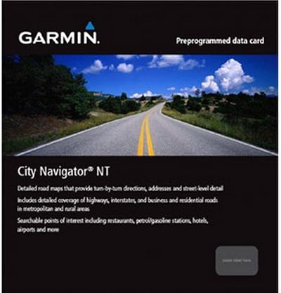 Garmin Micro SD SD Card Middle East North Africa 010-11550-00
