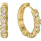 Qitian Cross Necklace for Women, Dainty Diamond Cross Pendant Choker Chain, Religious Faith Jewelry Gift for Her, Baptism, Christmas