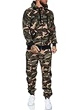 HHGKED Sweat suits men Tracksuits 2 Piece sets