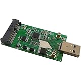 USB 3.0 mini PCIe mSATA SSD adapter card as disk driver
