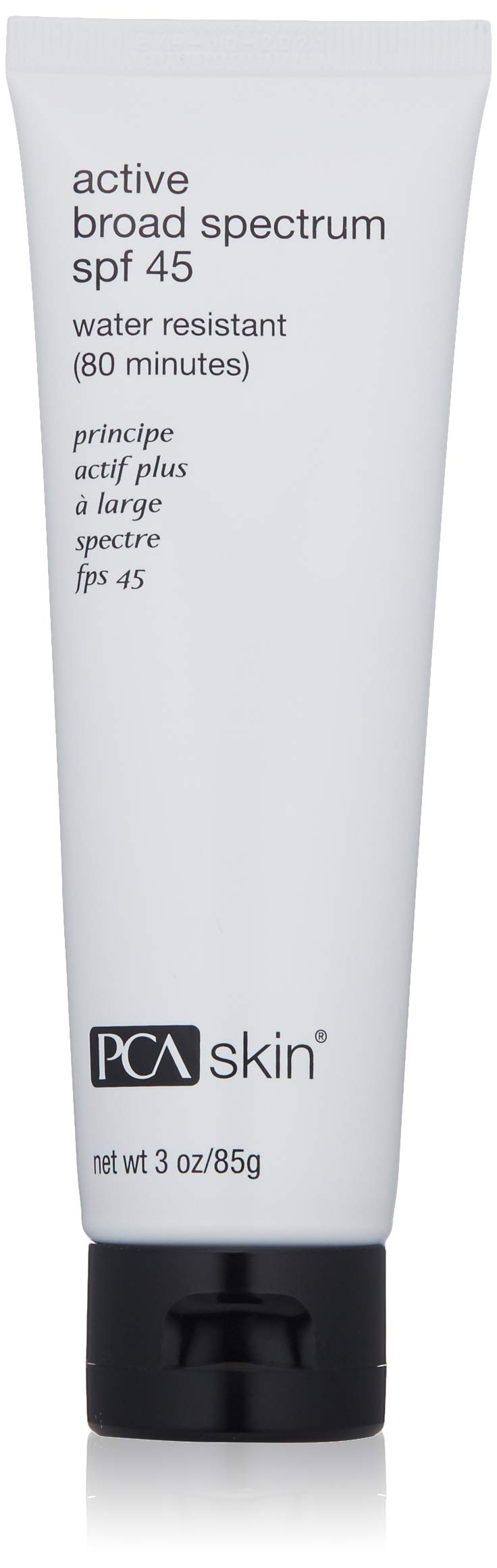 Photo 1 of PCA SKIN Active Broad Spectrum SPF 45 - Zinc Oxide Water-Resistant Face & Body Sunscreen Lotion, Reef-Friendly, Oxybenzone & Oil-Free Formula (3 fl oz)
