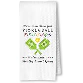 ArtisaEura Pickleball Kitchen Towels, Pickleball Gifts for Women Dish Tea Towel for Kitchen Decor, Gifts for Pickle Ball Lovers Decorative Hand Towels for Bathroom, 16x24 Inches