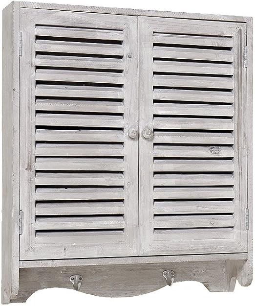 Vintage style shabby chic wall for home kitchen or bathroom