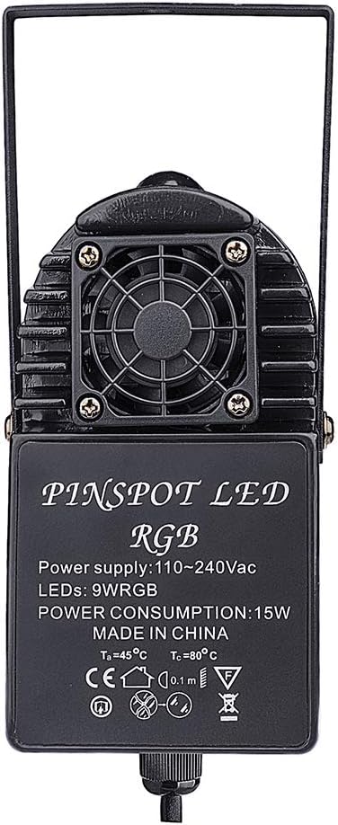 9w RGB Beam Lights for Disco Ball Light Disco Ball Spotlight+ Mirror Ball Pinpoint Lights Spot Light Stage - Image 4