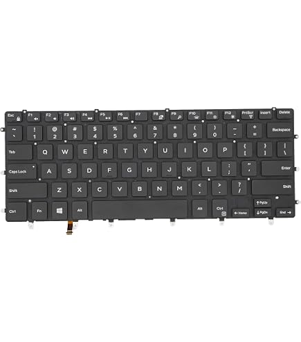 Replacement Keyboard for DELL XPS 15 9550 9560 9570, Precision