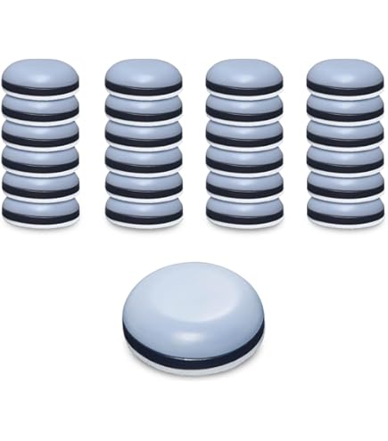 ELEMGULY 16-Pack Kitchen Appliance Sliders – Self-Adhesive PTFE Teflon Pads For Coffee Makers, Air Fryers, Mixers & More