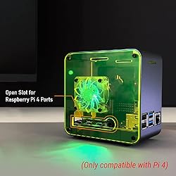 ElectroCookie Raspberry Pi 4 Case, Aluminum Mini