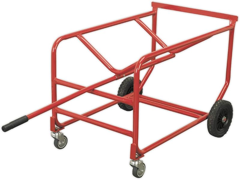 Sealey TP112 Mobile Drum Stillage 48 Gallon 205Ltr Horizontal Storage Dispensing
