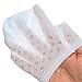 OLABB Baby White Socks No Show Thin for Summer Ankle Socks 5 Pack, S 6-12 Months