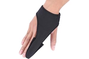 Single Finger Fishing Gloves, Comfortable Unisex Elastic Anti Slip Finger Protector Gloves with Adjustable Band Protector for