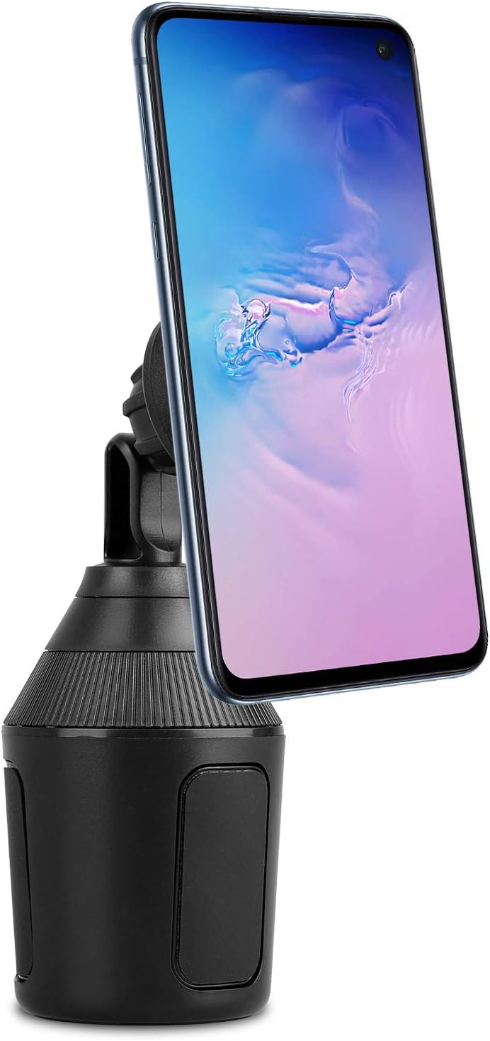 EEEKit Car Cup Holder Phone Mount, Universal Magnetic Cup Phone Holder with 2 Strong Magnets for 4.0-7.2in Smartphone