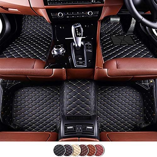 Veeleo Car Floor Mats for Infinitī FX Series FX35 FX45 Hanging Accelerator 2004-2008 Waterproof All Weather Full Coverag Carpets